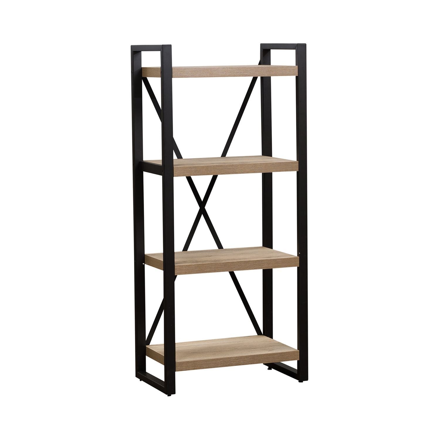 Sun Valley - Pier Unit With Faux Metal - Light Brown - Hornell Furniture Outlet