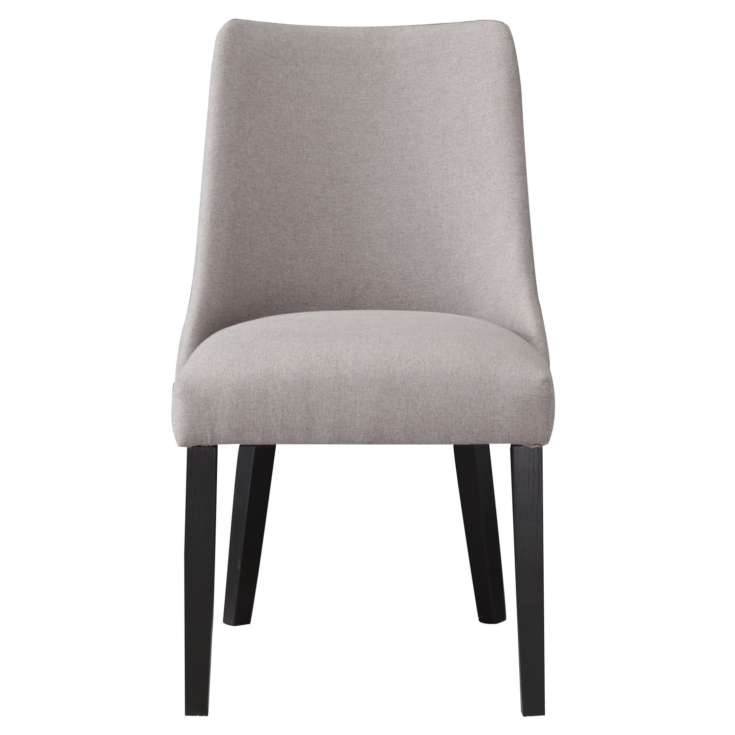 Xena - Upholstered Side Chair (Set of 2) - Gray - Hornell Furniture Outlet
