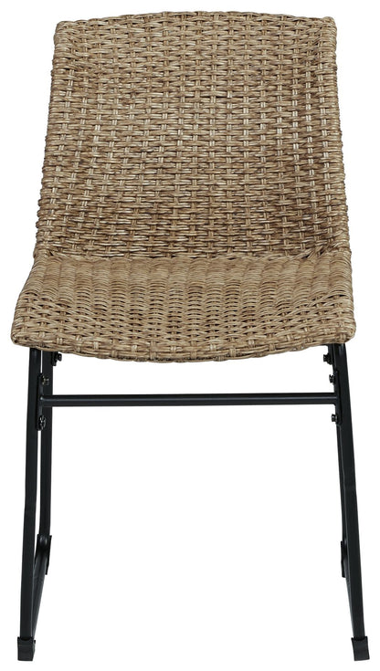 Amaris - Brown / Black - Chair (Set of 2) - Hornell Furniture Outlet
