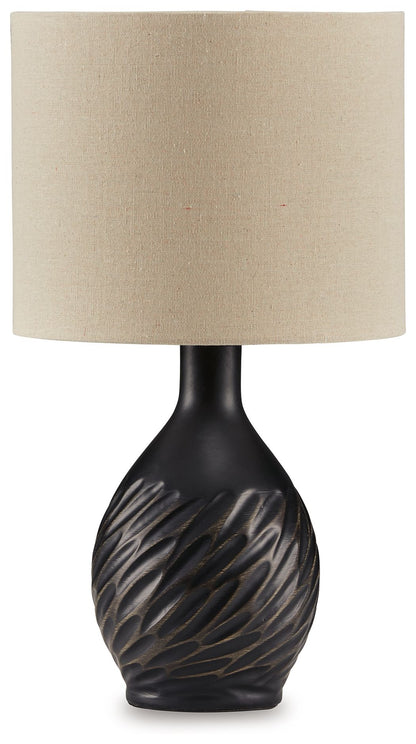 Garinton - Ceramic Table Lamp - Hornell Furniture Outlet