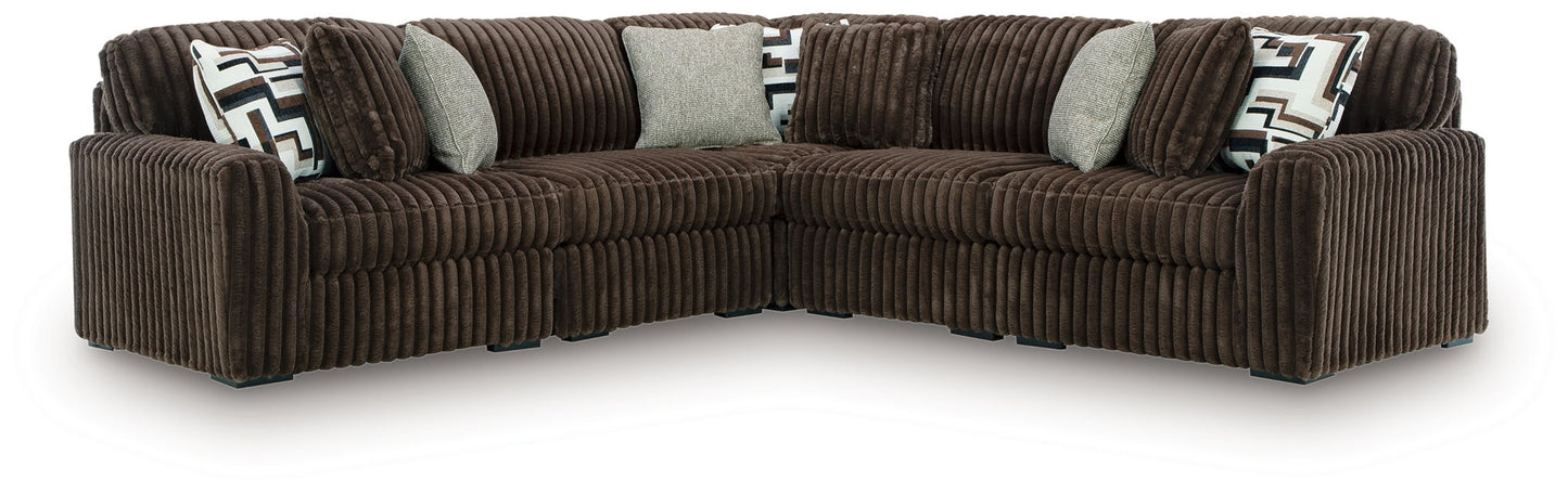 Midnight - Madness - Sectional - Hornell Furniture Outlet