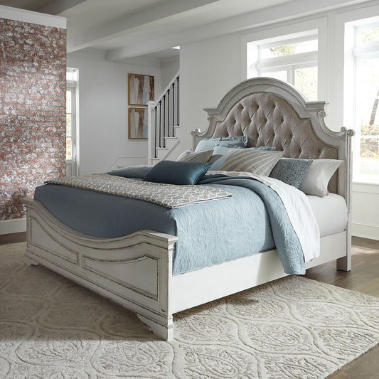 Magnolia Manor - Upholstered Bed - Hornell Furniture Outlet