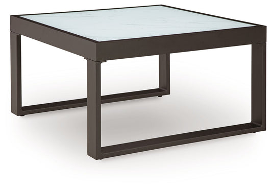 Beachloft - Black / Gray - Square Cocktail Table - Hornell Furniture Outlet