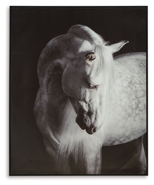 Archerwick - Black / White - Wall Art - Hornell Furniture Outlet