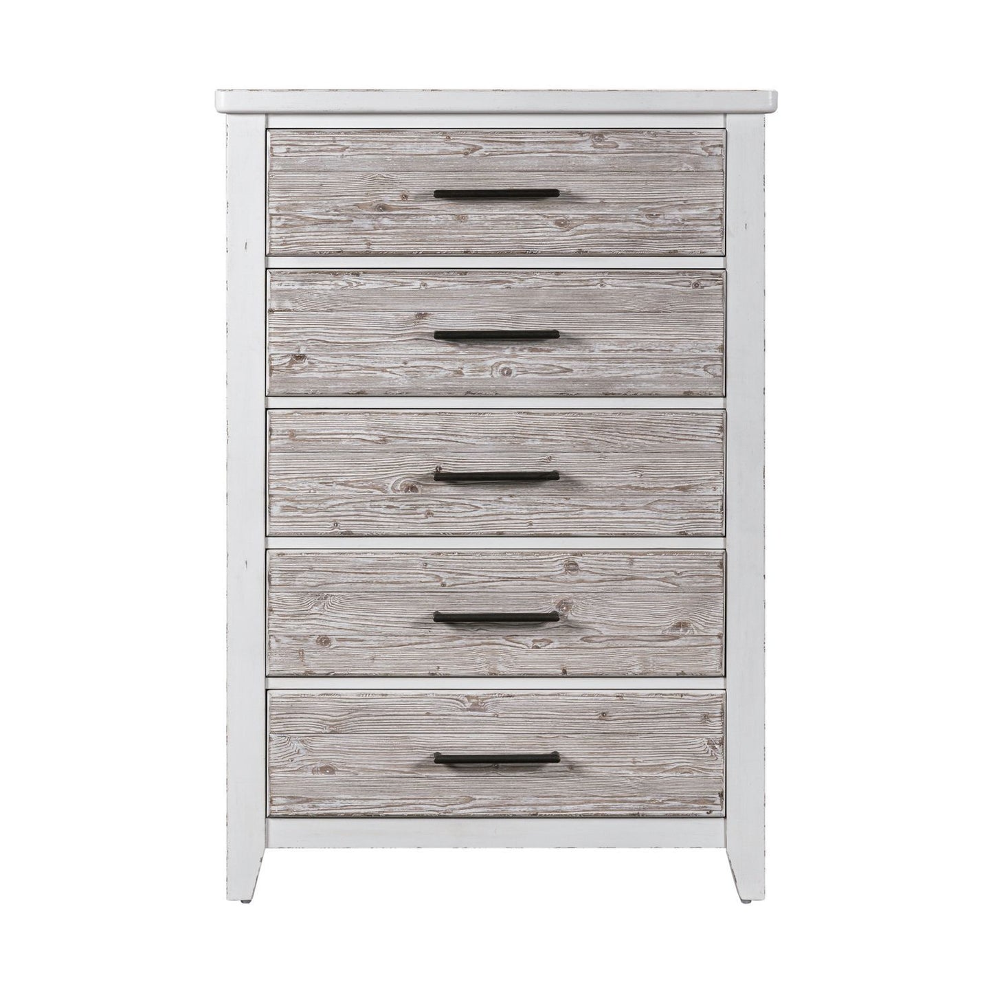 Backroads - 5 Drawer Chest - White - Hornell Furniture Outlet