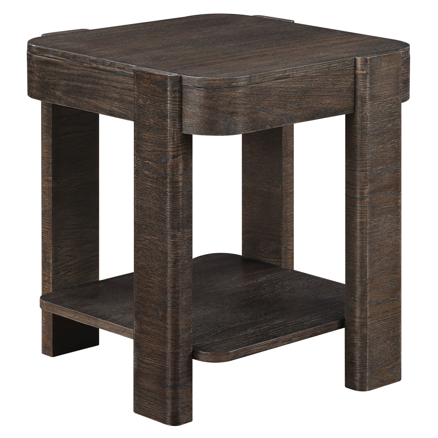 Salina - Square 3 Piece Occasional Set - Espresso - Hornell Furniture Outlet