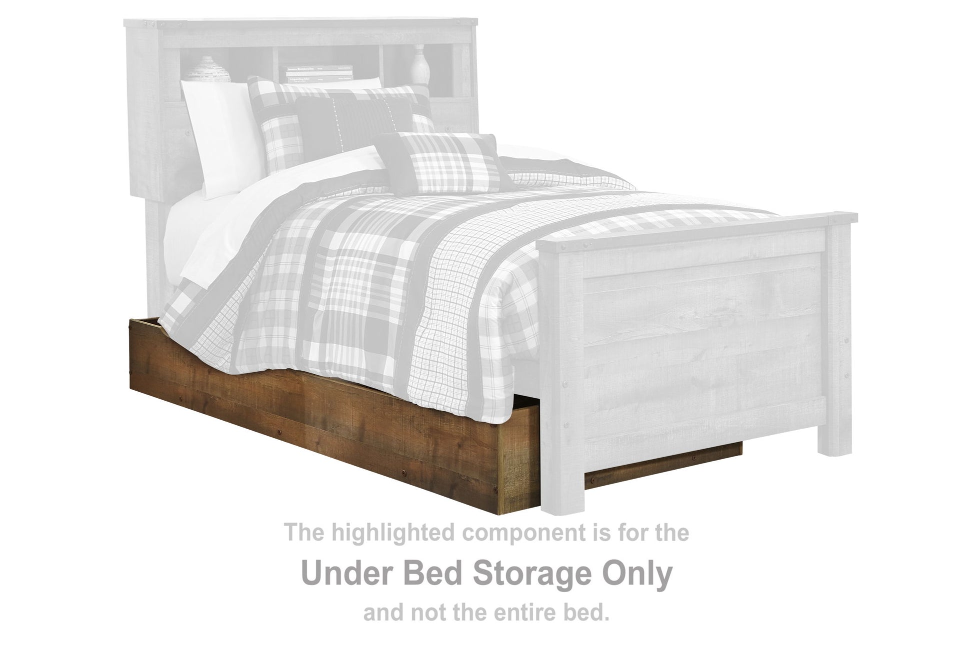 Trinell - Bookcase Storage Bed - Hornell Furniture Outlet