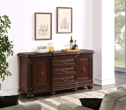 Antoinette - Buffet - Dark Brown - Hornell Furniture Outlet