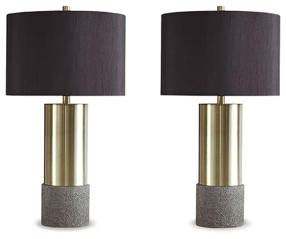 Jacek - Metal Table Lamp - Hornell Furniture Outlet
