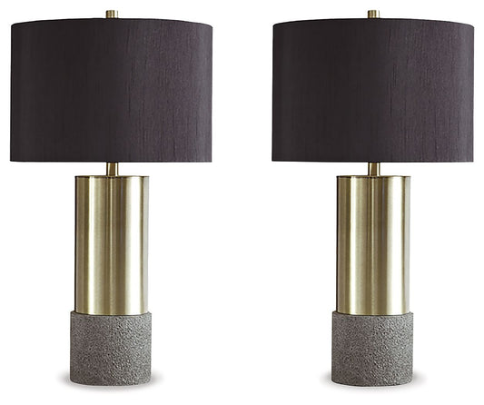 Jacek - Metal Table Lamp - Hornell Furniture Outlet