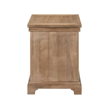 Haven Hills - Chairside Table - Camel Beige - Hornell Furniture Outlet