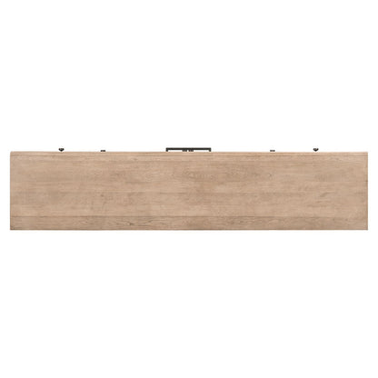Proximity Place - 82" TV Console - Barley Buff - Hornell Furniture Outlet