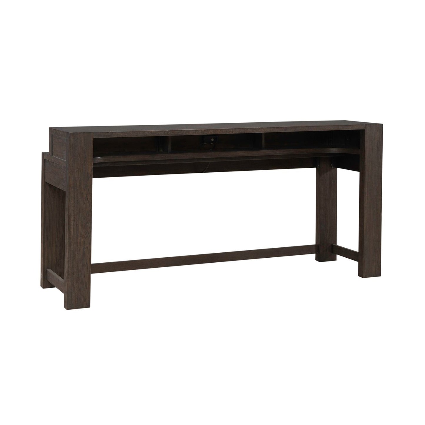 Lennox Hill - Console Bar Table - Light Brown - Hornell Furniture Outlet