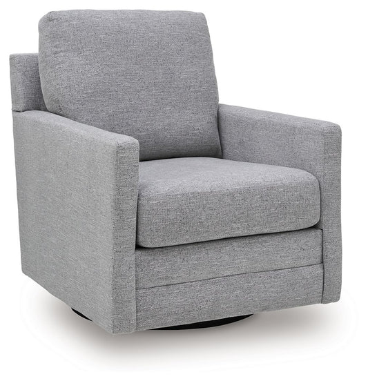 Freybourne Next - Gen Nuvella - Swivel Accent Chair - Hornell Furniture Outlet