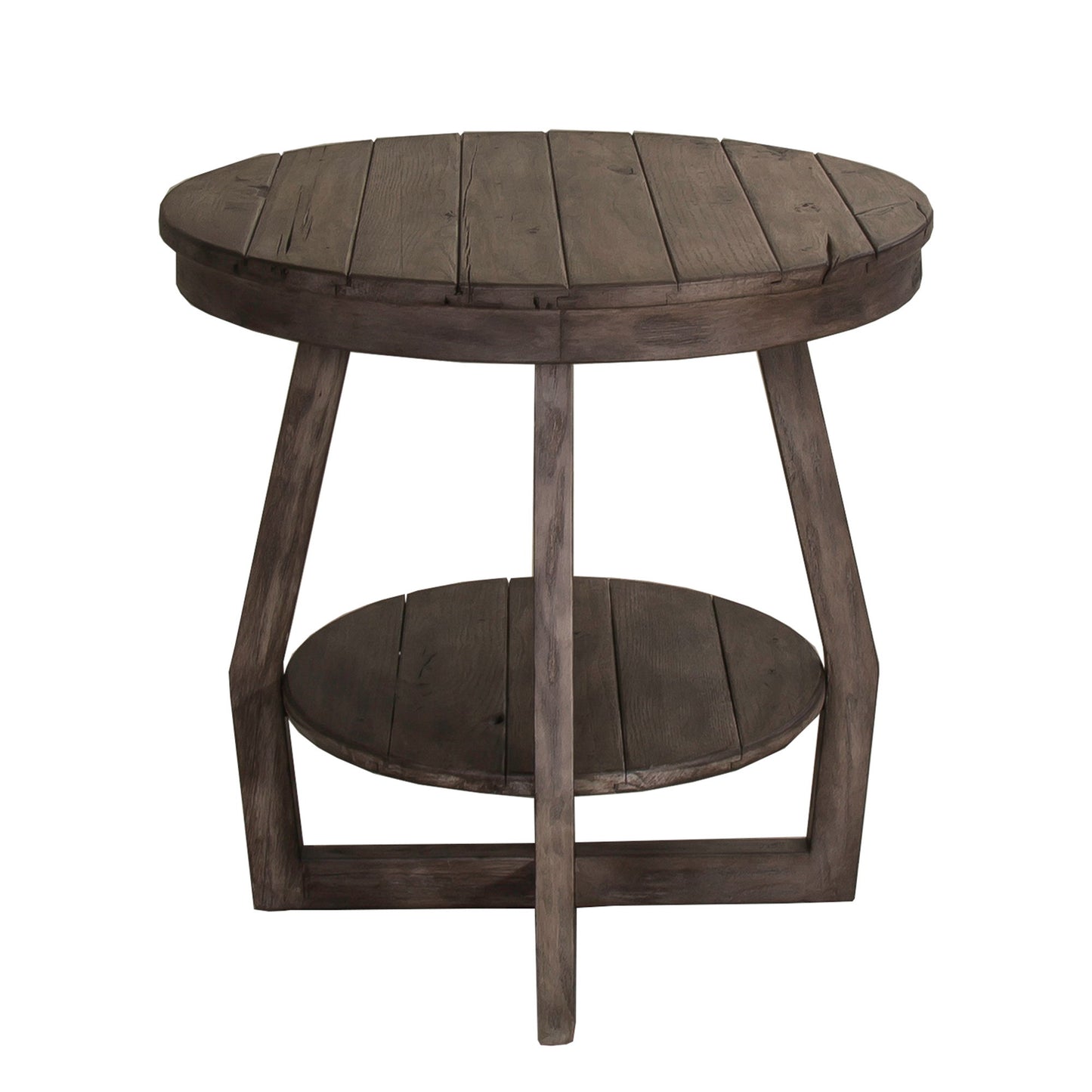 Hayden Way - 3 Piece Set (1 Cocktail 2 End Tables) - Washed Gray - Hornell Furniture Outlet