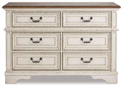 Realyn - Dresser, Mirror - Hornell Furniture Outlet