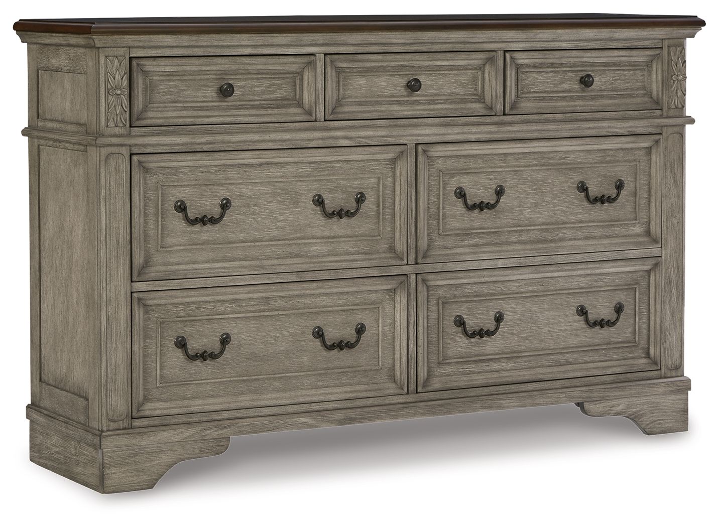 Lodenbay - Antique Gray - Dresser - Hornell Furniture Outlet