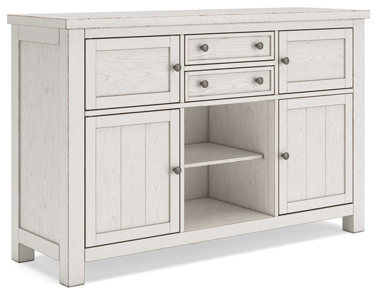 Robbinsdale - Antique White - Dining Room Server - Hornell Furniture Outlet