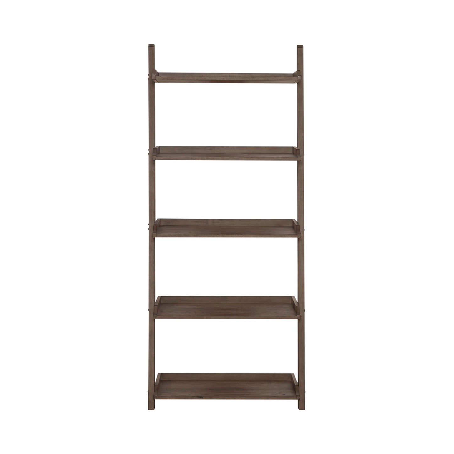 Americana Farmhouse - Leaning Pier Bookcase - Light Brown - Hornell Furniture Outlet