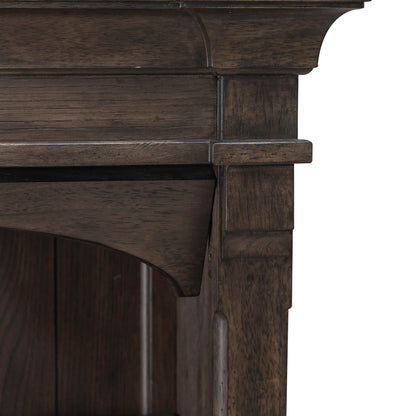 Paradise Valley - Entertainment Hutch - Dark Brown - Hornell Furniture Outlet