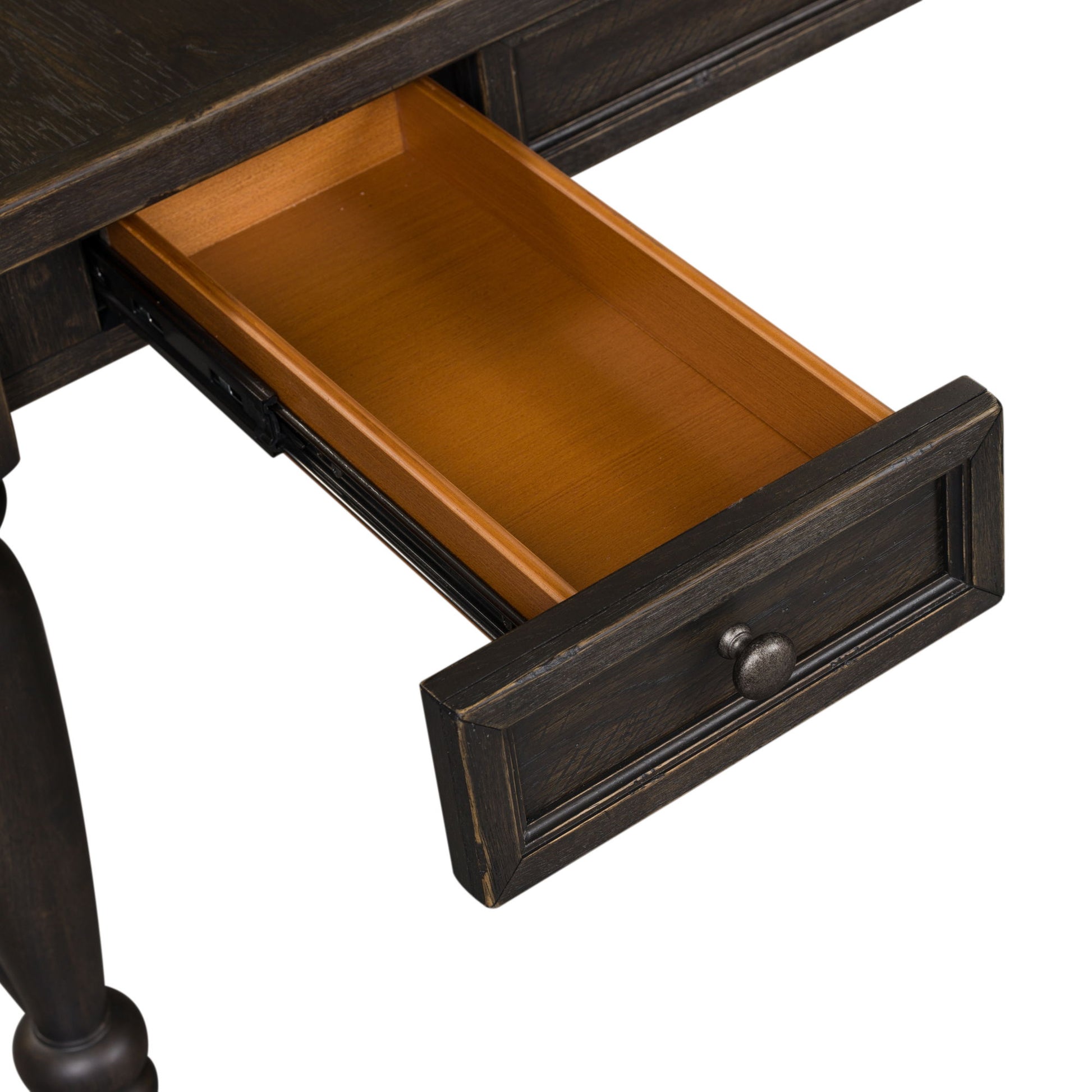 Harvest Home - Writing Desk - Black - Hornell Furniture Outlet