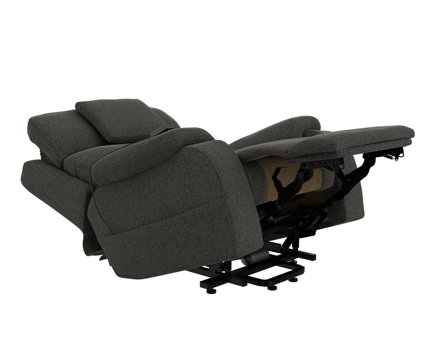 Snoozer - Power Lift Power Headrest Lay Flat Recliner With CR3 Heat / Massage / Zero Gravity - Hornell Furniture Outlet