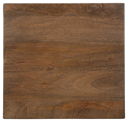 Trailbend - Brown / Gunmetal - Accent Table - Hornell Furniture Outlet