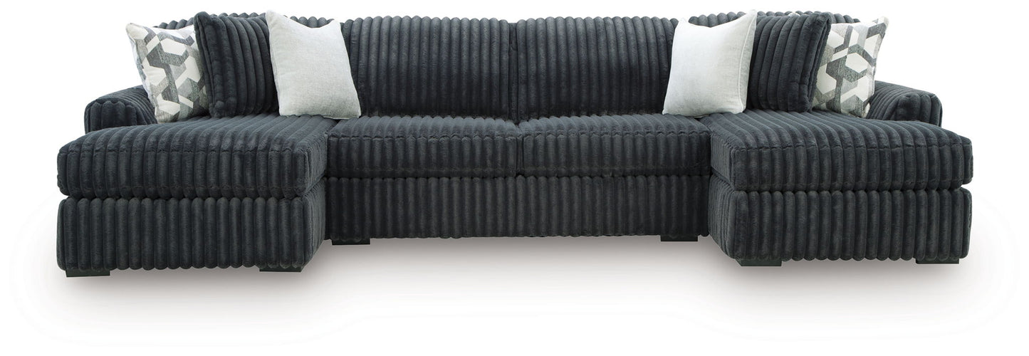 Midnight - Madness - Sectional - Hornell Furniture Outlet