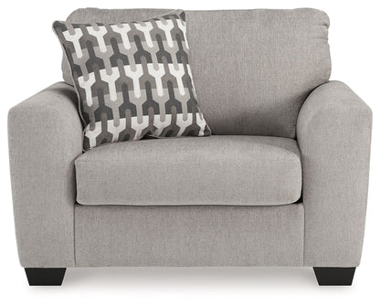 Avenal Park - Flannel - Chair And A Half - Hornell Furniture Outlet