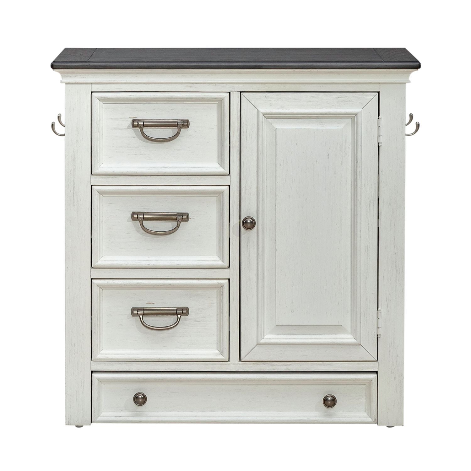 Allyson Park - Pet Feeder - Charcoal - Hornell Furniture Outlet
