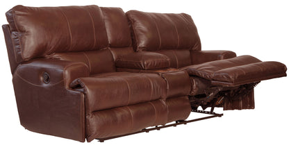 Wembley - Lay Flat Reclining Console Loveseat - Hornell Furniture Outlet