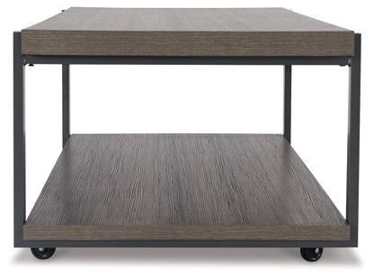 Wilmaden - Gray / Black - Occasional Table Set (Set of 3) - Hornell Furniture Outlet