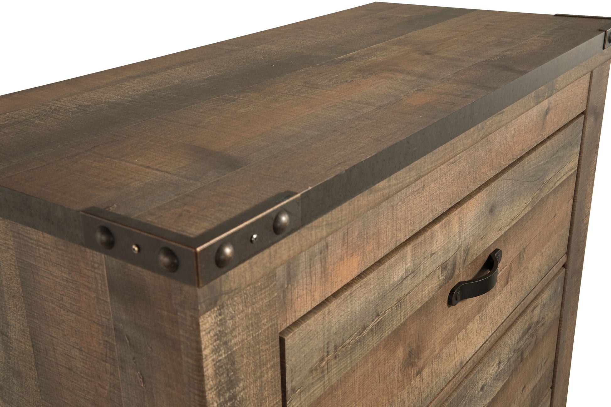 Trinell - Brown - Five Drawer Chest - Hornell Furniture Outlet