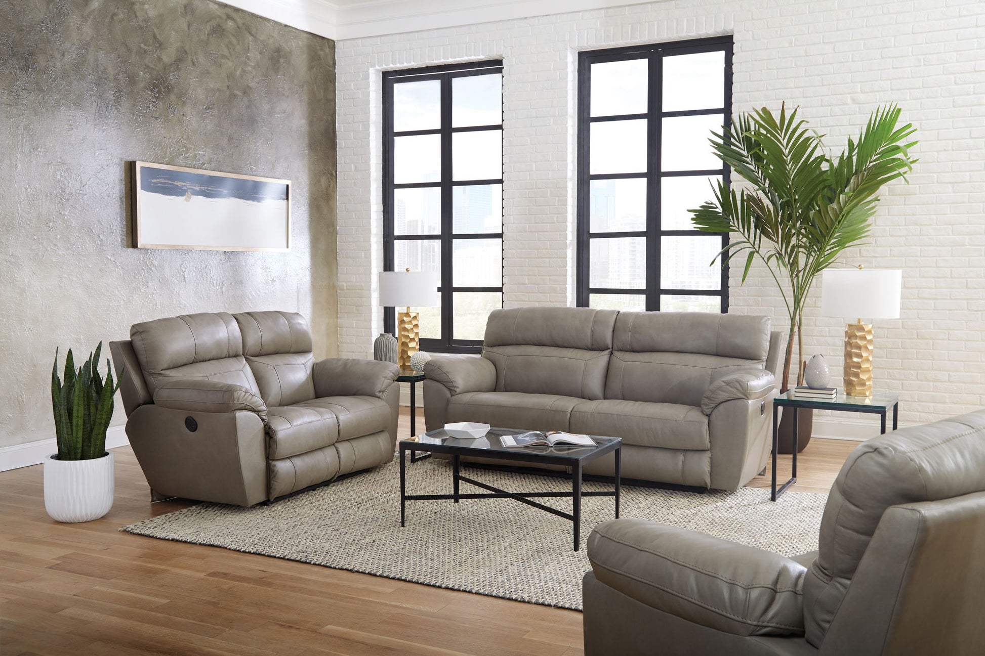 Costa - Lay Flat Reclining Sofa - Hornell Furniture Outlet