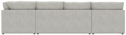 Tori - Sectional With Comfort Coil Seating And Accent Pillows Included - Hornell Furniture Outlet