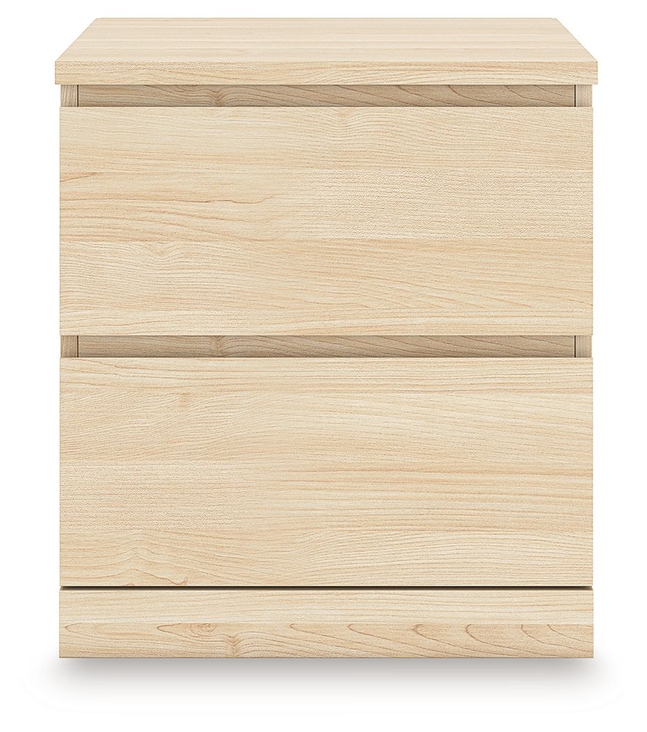 Onita - Two Drawer Night Stand - Hornell Furniture Outlet