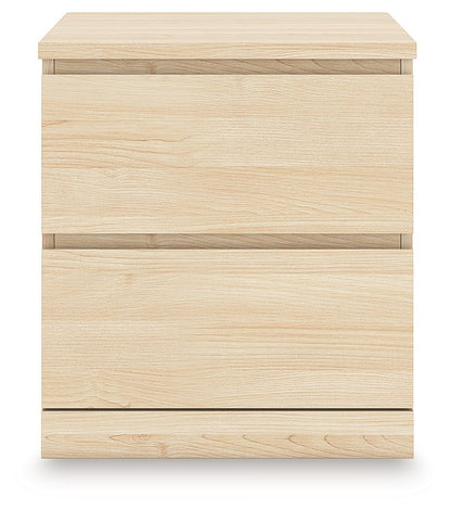 Onita - Two Drawer Night Stand - Hornell Furniture Outlet