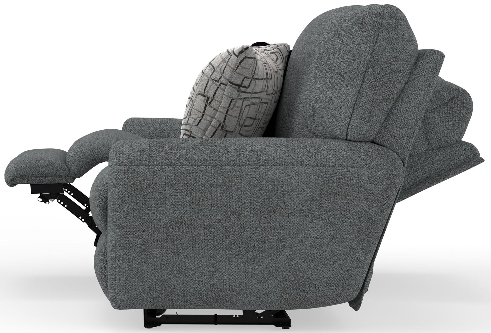 Maxwell - Power Deep Seat Reclining Loveseat - Hornell Furniture Outlet