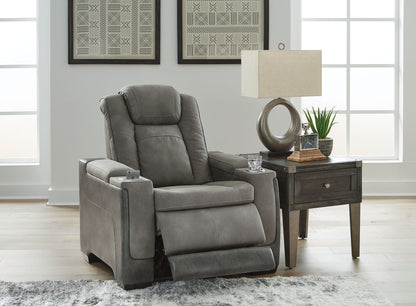 Next - gen Durapella - Pwr Recliner/Adj Headrest - Hornell Furniture Outlet