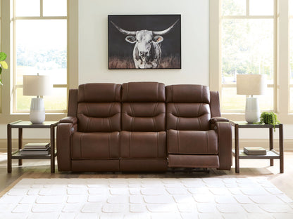 Knightington - Power Reclining Sofa With Audio Seating - Hornell Furniture Outlet
