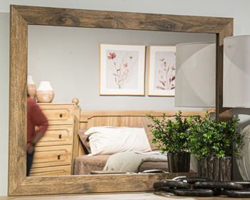 Rusticott - Brown - Bedroom Mirror - Hornell Furniture Outlet