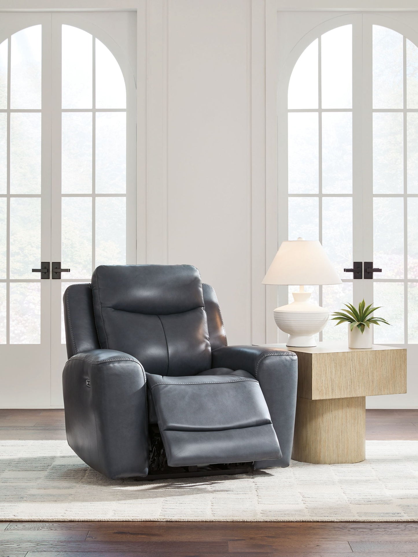 Next Move - Power Recliner With Adjustable Headrest - Hornell Furniture Outlet