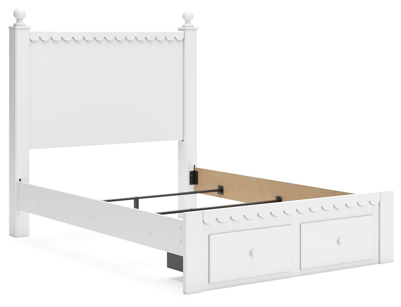 Mollviney - Storage Panel Bedroom Set - Hornell Furniture Outlet