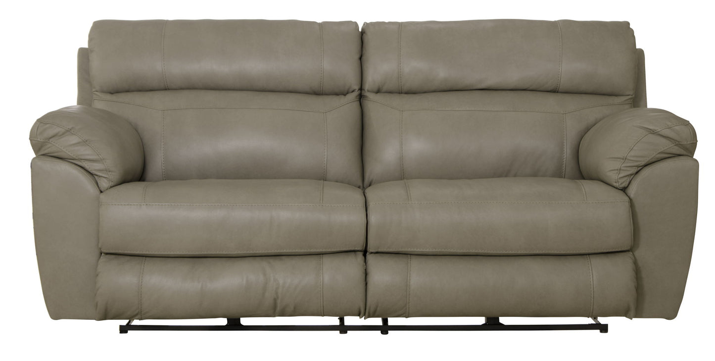 Costa - Power Lay Flat Reclining Sofa - Hornell Furniture Outlet
