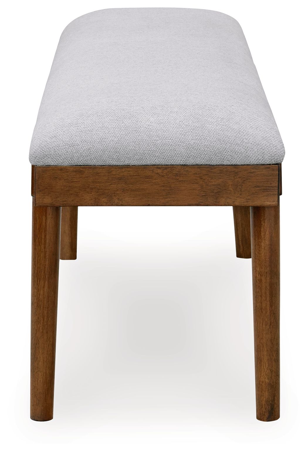 Lyncott - Gray / Brown - Large Upholstered Dining Room Bench - Hornell Furniture Outlet