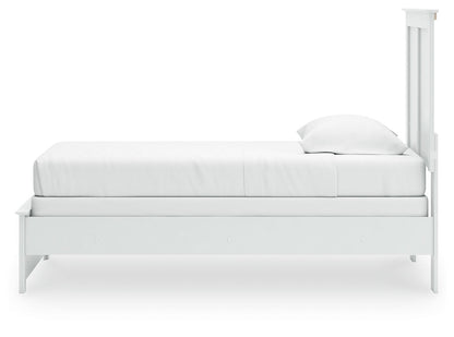 Bostwick Shoals - Panel Bed With Framed Footboard - Hornell Furniture Outlet