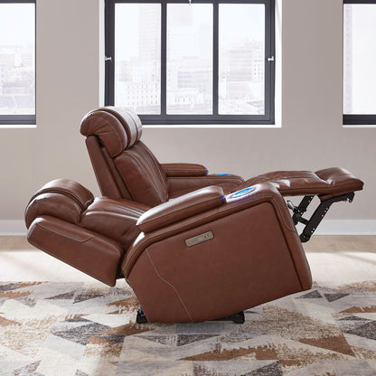 Caswell - Sofa P2 & ZG - Brown - Hornell Furniture Outlet