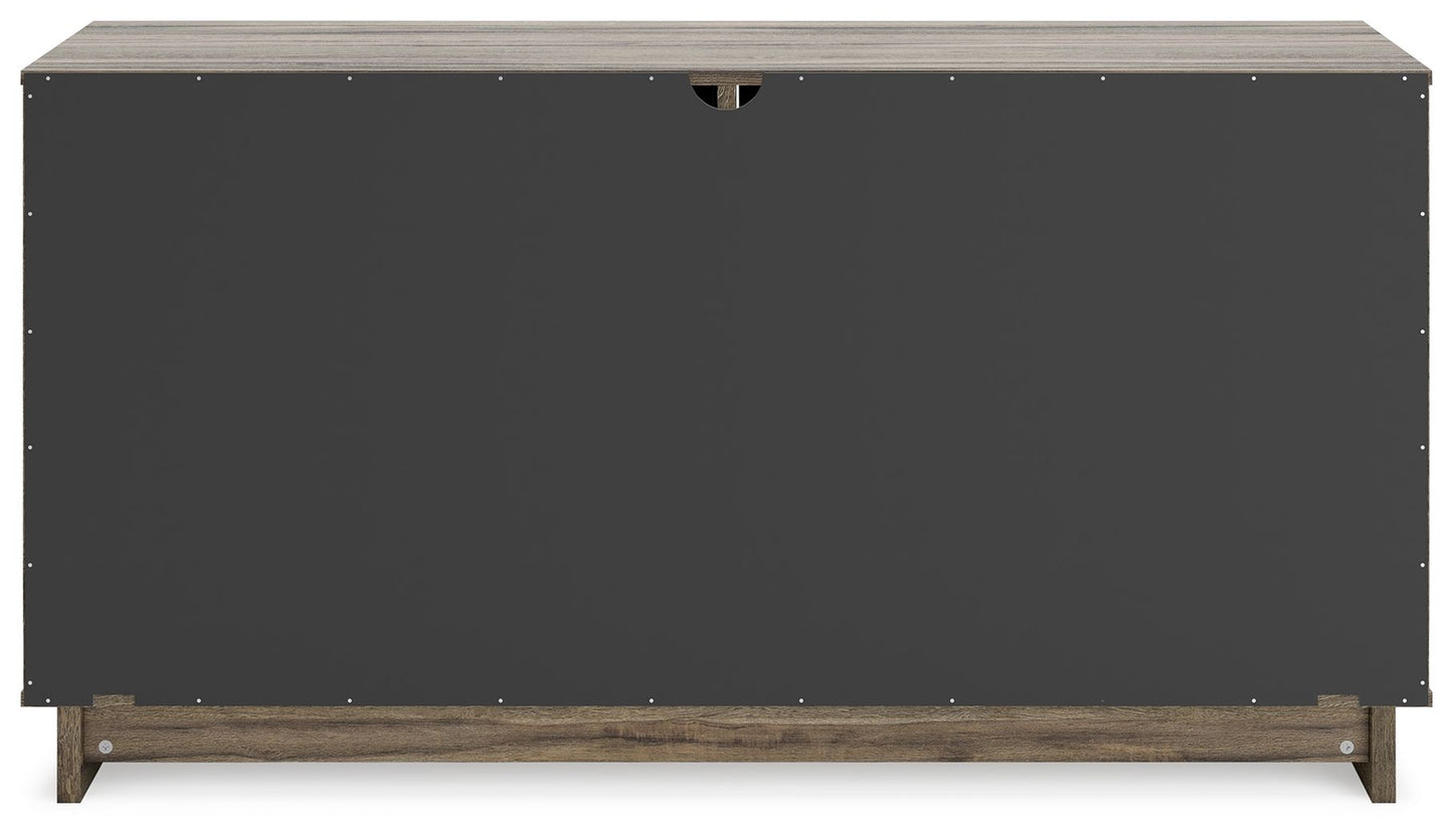 Shallifer - Brown - Six Drawer Dresser - Hornell Furniture Outlet