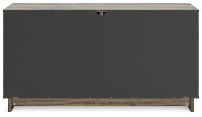 Shallifer - Brown - Six Drawer Dresser - Hornell Furniture Outlet