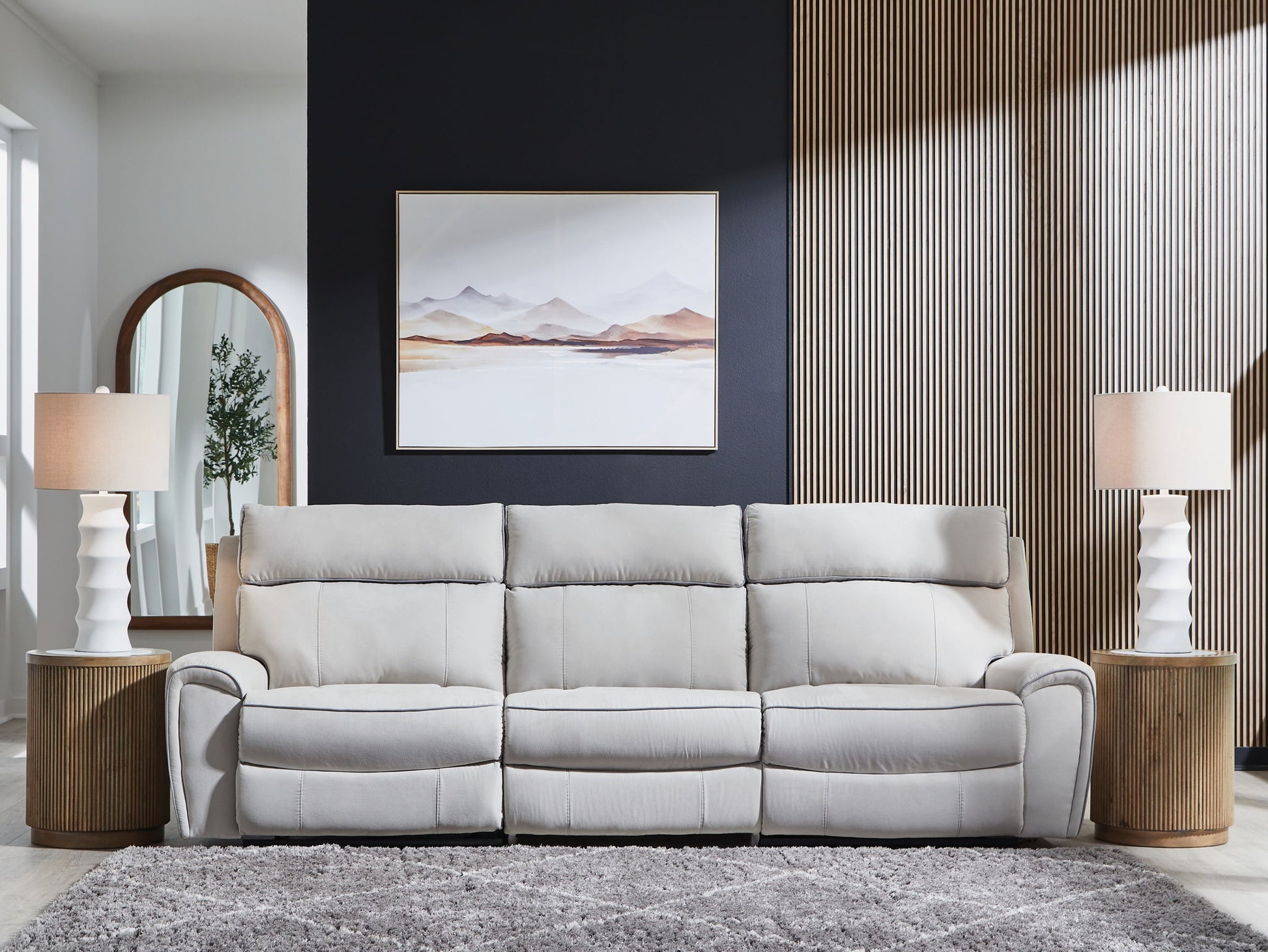 Social Pointe - Reclining Sectional - Hornell Furniture Outlet